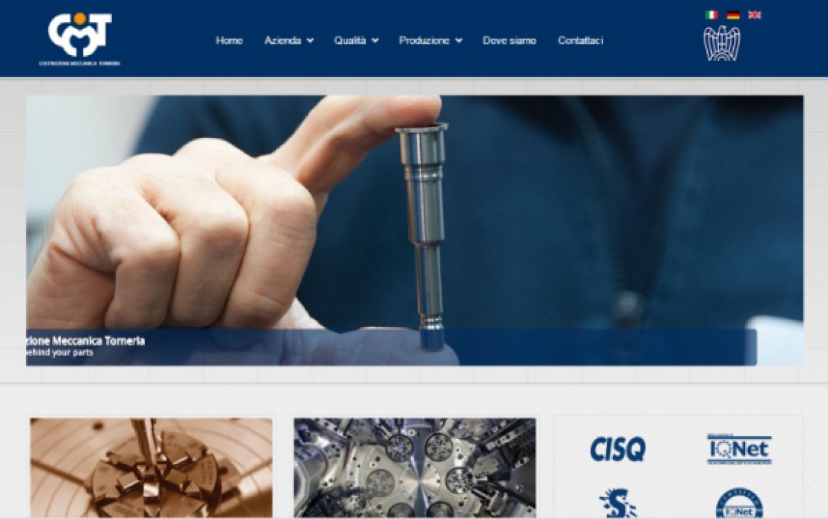 Restyling del sito web della C.M.T